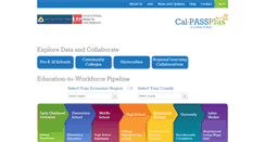 Desktop Screenshot of calpassplus.org
