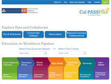 Tablet Screenshot of calpassplus.org